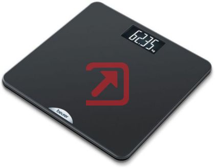 Везна Beurer PS 240 personal bathroom scale; rubber-coated standing surface; 180 kg / 50 g
