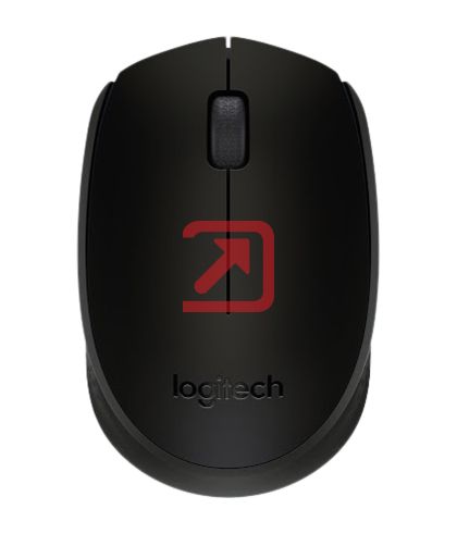 Мишка Logitech B170 Wireless Mouse Black, OEM