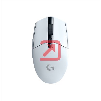 Мишка Logitech G305 Wireless Mouse, Lightsync RGB, Lightspeed Wireless, HERO 12K DPI Sensor, 400 IPS, 6 Programmable Buttons, White