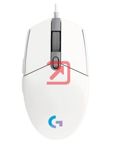 Мишка Logitech G102 Mouse, Lightsync RGB, 8000 DPI, 6 Programmable Buttons, White