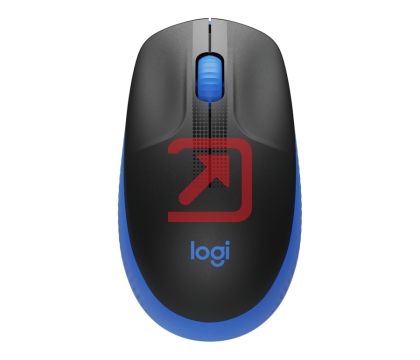 Мишка Logitech M190 Full-size wireless mouse - BLUE - 2.4GHZ - N/A - EMEA - M190