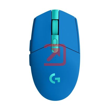 Мишка Logitech G305 Wireless Mouse, Lightsync RGB, Lightspeed Wireless, HERO 12K DPI Sensor, 400 IPS, 6 Programmable Buttons, Blue