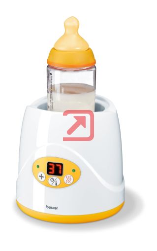 Нагревател за бутилки Beurer BY 52 Baby food and bottle warwmer, 2-in-1 warms up food and keeps it warm, digital temperature display,Led display,with lifter,with cap, auto switch-off.