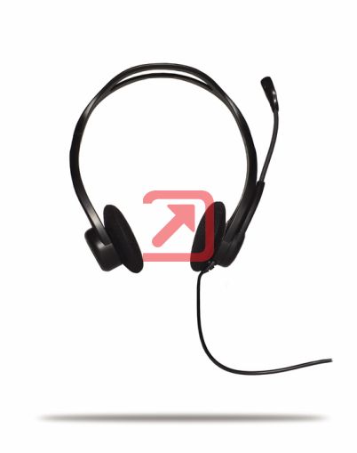 Слушалки Logitech PC 960 Stereo Headset USB, OEM