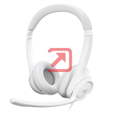 Слушалки Logitech H390 USB Computer Headset - OFF-WHITE - USB - N/A - EMEA-914
