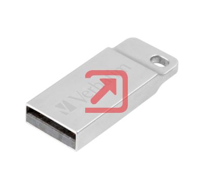 Памет Verbatim Metal Executive 64GB USB 2.0 Silver