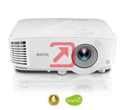 Мултимедиен проектор BenQ MH550, DLP, 1080p (1920x1080), 20 000:1, 3500 ANSI Lumens, VGA, 2xHDMI, S-Video, RCA, Speaker 2W, Audio In/Out, RS232, 3D Ready, 2.3kg, White