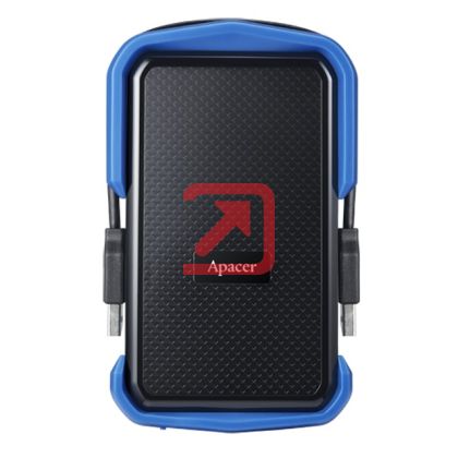 Твърд диск Apacer AC631, 2TB 2.5" SATA HDD USB 3.2 Military-Grade Shockproof Portable Hard Drive