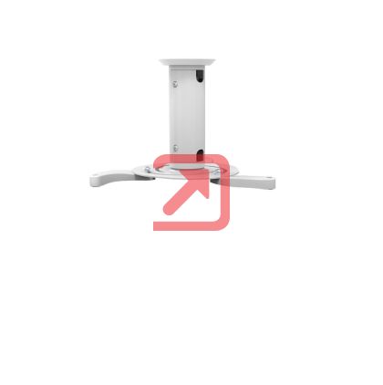 Стойка Neomounts Projector Ceiling Mount (height: 8-15 cm), white