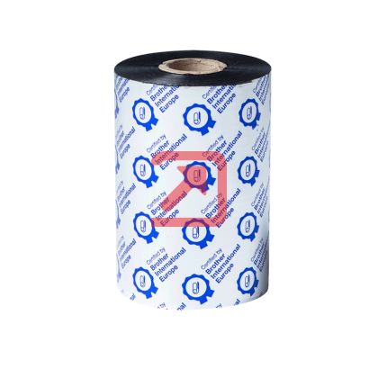 Консуматив Brother BWS-1D450-110 Standard wax black 110mmx450m ribbon (PK OF 8)
