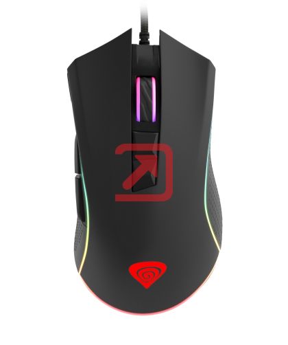 Мишка Genesis Gaming Mouse Krypton 770 12000Dpi Optical With Software Rgb Illuminated Black