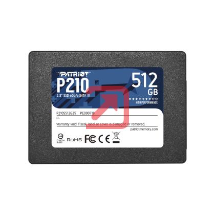 Твърд диск Patriot P210 512GB SATA3 2.5