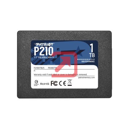 Твърд диск Patriot P210 1TB SATA3 2.5