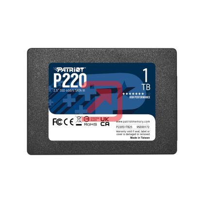 Твърд диск Patriot P220 1TB SATA3 2.5