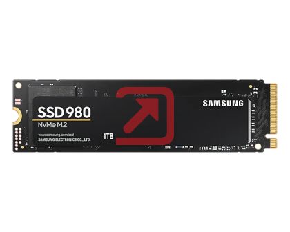 Твърд диск Samsung SSD 980 1TB PCIe 3.0 NVMe 1.4 M.2 V-NAND 3-bit MLC, Pablo Controller, 256-bit Encryption, Read 3500 MB/s Write 3000 MB/s