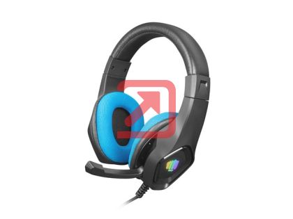 Слушалки Fury Gaming Headset Phantom Black-Blue
