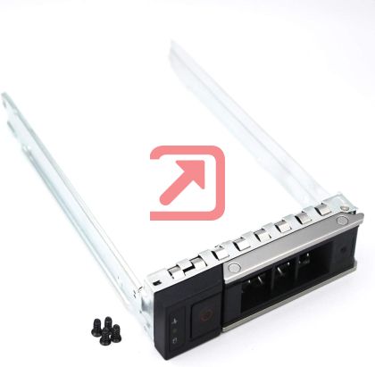 Аксесоар Dell HDD Tray Caddy for POWEREDGE 3.5, 14G and 15G, 1 x 3.5'' HDD TRAY bracket with 4x Drive Mounting Screws