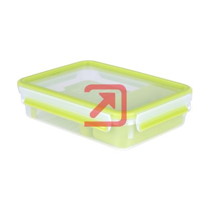 Кутия за съхранение Tefal K3100312, CLIP&GO brunchbox rect. 1.2L TEF