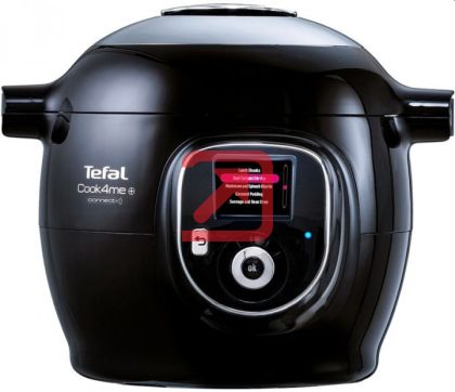 Мултикукър Tefal CY855830 Cook4me Connect + 150 BG recipes, 6L, black