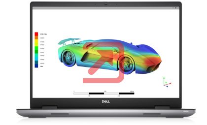 Лаптоп Dell Precision 7670, Intel Core i7-12850HX (16 cores, 25 MB cache, up to 4.80 GHz), 16" FHD+ (1920x1200) AG 500 nits, 16GB, 1x16GB NECC 4800MHz DDR5, 512 GB SSD PCIe M.2, NVIDIA RTX A1000 4GB GDDR6, Wi-Fi 6E, BT 5.2, Backlit Kbd, Windows 11 Pro, 3Y