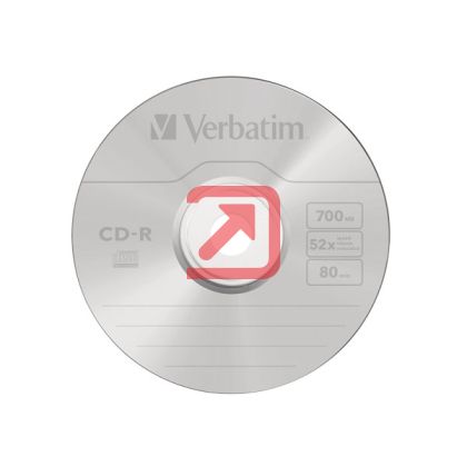 CD-R Verbatim 52x 700 MB 50 бр., фолио