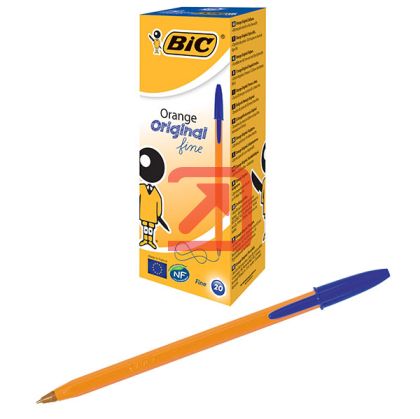 Химикалка Bic Orange Fine0.3 mm Синя