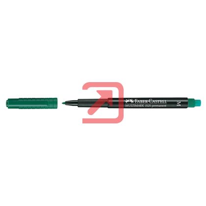 Универсален перманентен OHP маркер Faber-Castell 1525 М 1.0 mm Зелен