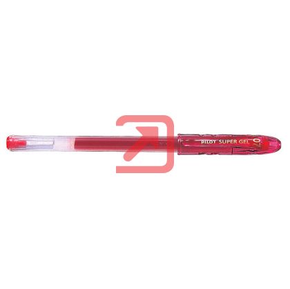 Гел химикалка Pilot Super Gel 0.7 mm Червена