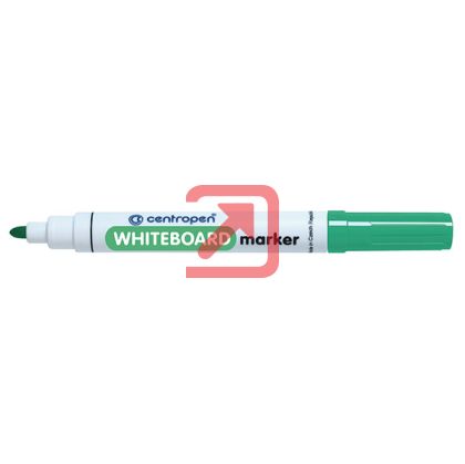 Маркер за бяла дъска Centropen 8559 Объл връх 2.5 mm Зелен