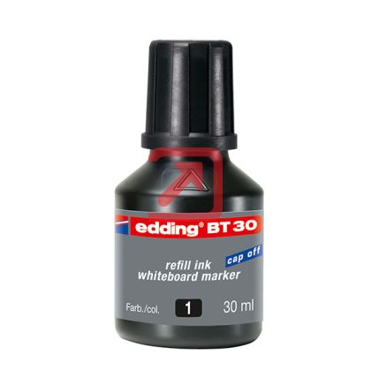 Мастило Edding BT-30 За маркери за бяла дъска, 30 ml Черно