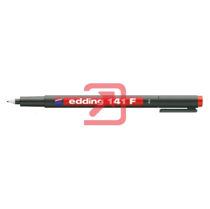 Универсален перманентен OHP маркер Edding 141 F 0.6 mm Червен