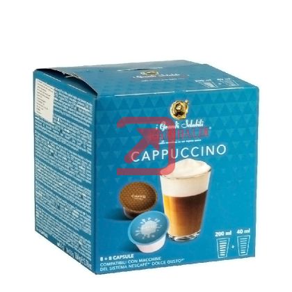 Кафе капсула Garibaldi Cappuccino 16 бр., съвместими с Dolce Gusto