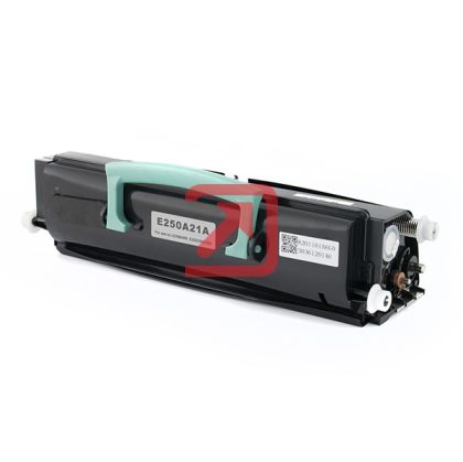 Тонер касета Black Lexmark E250A11E Съвместим консуматив, стандартен капацитет 3500 стр.