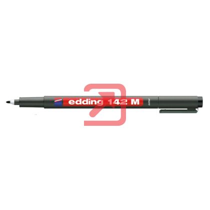 Универсален перманентен OHP маркер Edding 142 M 1.0 mm Черен