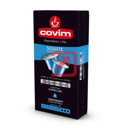 Кафе капсула Covim Alluminium Suave 10 бр., съвместими с Nespresso