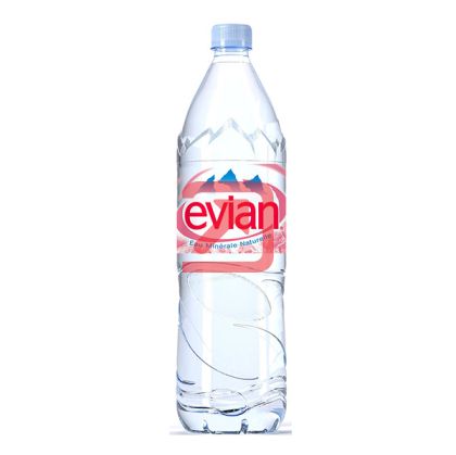 Вода Evian Минерална 1.5 l, 12 броя в стек