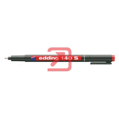 Универсален перманентен OHP маркер Edding 140 S 0.3 mm Червен