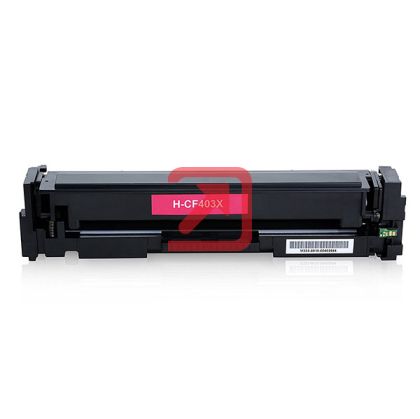 Тонер касета Magenta HP no. 201X CF403X Съвместим консуматив, голям капацитет 2 300 стр.