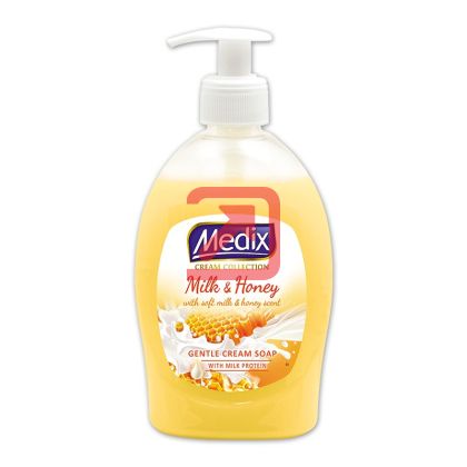 Течен сапун Medix Помпа 400 ml Milk&Honey