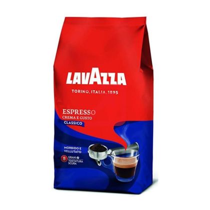 Кафе Lavazza Crema e Gusto Classico, на зърна, 1 kg