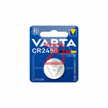 Батерия Varta Electronics Lithium CR2450 Литиева, 3V, 1 бр.