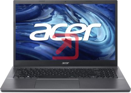 Лаптоп Acer Extensa EX215-55-319A, Intel Core i3-1215U (up to 4.4 GHz, 10MB), 15.6" FHD (1920x1080), 8GB DDR4, SSD 512GB NVMe, Intel UMA, HDD upgrade kit, RJ-45, 802.11ax, HD camera, BT, Win 11 Pro EDU, 2Y Warranty, Gray