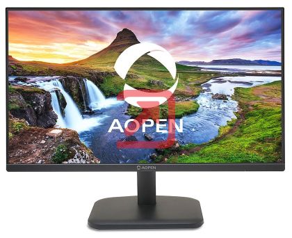 Монитор Aopen powered by Acer 24CL1YEbmix, 23.8'', IPS FHD (1920x1080) LED, 250nit, 1ms TVR, ZeroFrame, 100Hz FreeSync, sRGB 99%, Flicker-less, 1000:1 ACM, HDMI, VGA, Tilt, Vesa, BluelightShield, Speakers, Black
