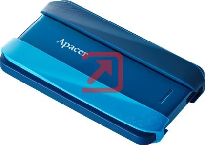Твърд диск Apacer AC533, 1TB 2.5" SATA HDD USB 3.2 Portable Hard Drive Plastic / Rubber Vibrant blue