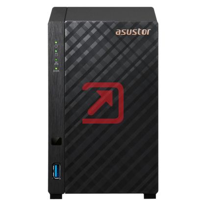 Мрежов сторидж Asustor AS1102TL, 2 bay NAS, Realtek RTD1619B, Quad Core, 1.7 GHz, 1GB DDR4 (not expandable), 1GbE x1, USB 2.0 x1, USB3.2 Gen1 x1, WOW (Wake on WAN), System Sleep Mode