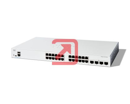 Комутатор Cisco Catalyst 1300 24-port GE, 4x10G SFP+