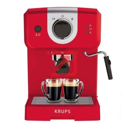 Кафемашина Krups XP320530, ESP STEAM&PUMP MECA OPIO RED, 1050W, 15 bar