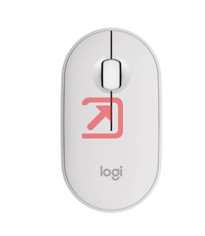 Мишка Logitech Pebble Mouse 2 M350s - TONAL WHITE - BT - N/A - EMEA-808 - DONGLELESS