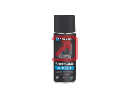Аксесоар Natec Compressed Air Duster Raccoon 400 ml