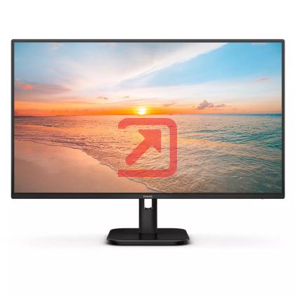 Монитор Philips 27E1N1300A, 27" IPS WLED, 1920x1080@100Hz, 4ms GtG, 1ms MPRT, 250cd m/2, 1300:1, Mega Infinity DCR, Adaptive Sync, FlickerFree, Low Blue Mode, 2Wx2, Tilt, HDMI, USB hub